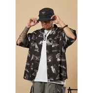 UNDER PEACE 23SS FULL Version Thin Flower Shirt HTR PRINT/ALOHA SHIRT.SS