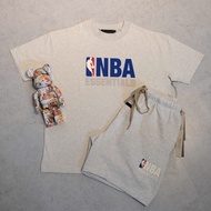 [GENUINE COMBO] Fear of God Essentials NBA Tee,Short(FW24) minimalist, not picky about skin