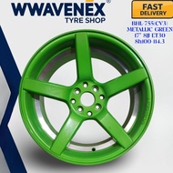 **1pc** BHL755(CV3) Sport Rim kereta 17 Inch 17" Vossen 8H100/114.3