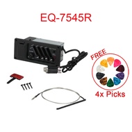 5 Band EQ Acoustic Guitar Pick Up EQ LC-5  7545R HSY-4 Equalizer Piezo EQ Pickup Gitar Akustik 吉他拾音器
