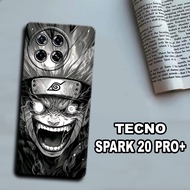 CC9 Flexible rubber Softcase for tecno spark 20 pro plus/ naruto anime character Motif/case tecno sp