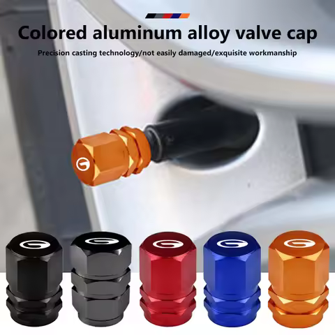 4pcs Car Logo Wheel Tire Valve Core Cap Auto Styling Accessories For GAC MOTOR Trumpchi Aion S GS3 G