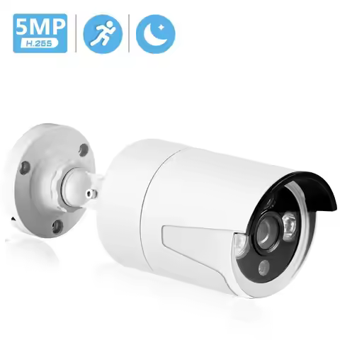 BESDER H.264 Security Camera 3PCS Array LED Waterproof Outdoor Surveillance POE IP Camera FULL HD 2M