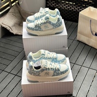 MLB Chunky Liner Denim Monogram SL BlueJeans Shoes,Monogram Denim MLB Shoes