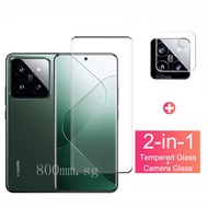 Full Cover Tempered Glass For Xiaomi 14 Pro Screen Protector For Xiaomi 14 13T 12 Lite 12T Pro 12X 11T Mi 11 Ultra Glass Film and Camera Lens Protector