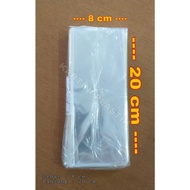 OPP Plastic Without Glue Size 8x20