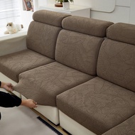 1pc Sarung Sofa Sofa Cushion Cover Elastic Jacquard Sofa Seat Cover 1/2/3/4 Seater Stretch Anti-Slip