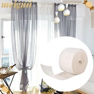 MEIGUII Window Curtain Belt, Curtain Ribbon Nylon Curtain Heading Tape, Home Window Decor 3 meter Cu