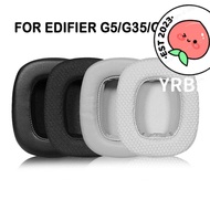 YRBWDYZDH 1Pair Ear Cushion, Foam Sponge Replacement Ear Pads, Headphone Accessories Protein Leather