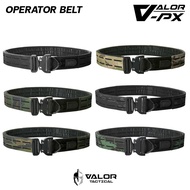 VALOR PX - Operator Belt เข็มขัดยุทธวิธี 2 ชั้น เข็มขัดผู้ชาย ทหาร ตำรวจ พร้อมหัว Cobra + D-Ring