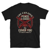 Gun Control I'Ll Cover You 2Nd Amendment Freedom T-Shirt Tops Casual Streetwear