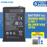 Battery For ZTE BLADE A35 Z2453 / BLADE A55 Z2450 , E6718ZTE-B | 5000 mAh (Bateri)