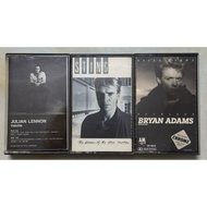 Used cassette / tape Set: Sting, Bryan Adams vs Julian Lennon