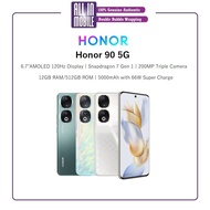 [Malaysia Set] Honor 90 5G (12GB RAM+256GB/512GB ROM) Free Honor Buds X5