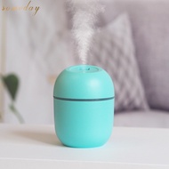 Mini 250ML Portable Air Humidifier Home Essential Oil Diffuser USB Fogger Mist Maker with LED