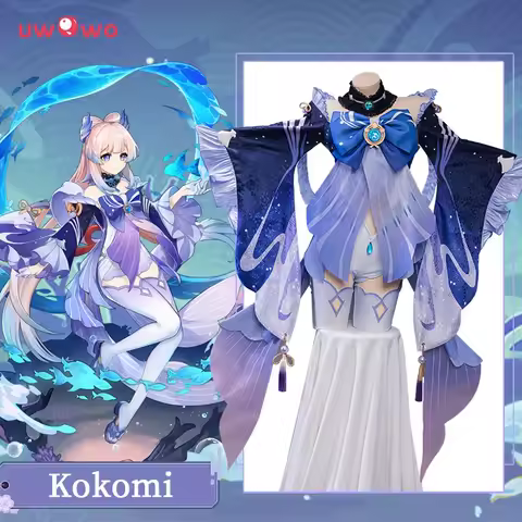 LAST BATCH UWOWO Sangonomiya Kokomi Cosplay Game Genshin Impact Cosplay Halloween Costume Pearl of W