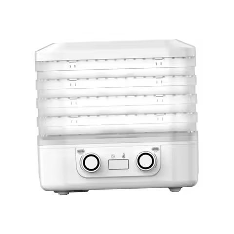 Food Dryer Food Dried Fruit Machine 5 Trays Vegetable Dryer 48H Timer for Snacks