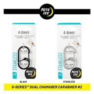 Nite Ize G-Series Dual Chamber Carabiner Size 2