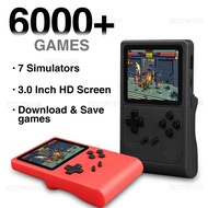 GB300 Retro Portable Handheld Game Console 3.0 inch Screen Video Game Console Built-in 6000 Games Fo