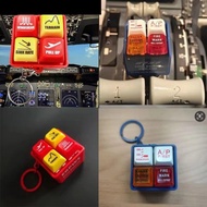 MXFASHIONE EGPWS Warning Simulator, 737 Airbus Highly Simulated Pilot Keychain, Collection Sound Eff