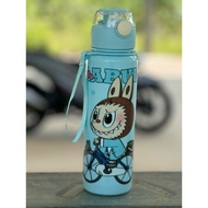 Labubu cartoon 700ml water bottle