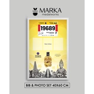 Custom Artistic Medal Frame - Size 40x60cm