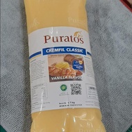 Cream Filling Vanilla Puratos - 1 Kg