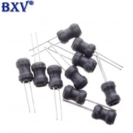 10PCS DIP Power Inductor 0608 I-shaped inductor 6x8mm (2.2uH to 10mH) for DC-DC Converters & Power S