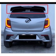 Perodua Axia Batman Spoiler With LED Fiberglass