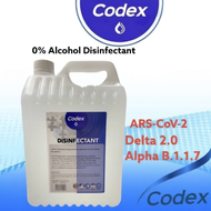 5L Codex Disinfectant Liquid – Alcohol-Free, Non-Toxic, For All Surfaces