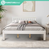 Furniture Direct KATIE CLINTON solid wood queen size bed frame/ katil queen/ katil queen murah Katil