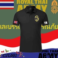Polo Sports Shirt Short-Sleeved T-Shirt Men And Women ARMY (M-3XL) Black For Funeral Unisex 09