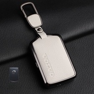 เคสกุญแจรถยนต์ Volvo XC90 S90 XC60 S60 V60 V90 XC40 แบบโลหะ เคสกุญแจรถยนต์แบบเรียบง่ายจาก MiaoLa