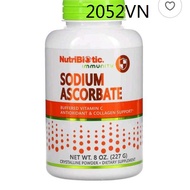 ❇US NutriBiotic Sodium Ascorbate Buffered Vitamin C Powder Enhance Immune Antioxidant Vascular Healt