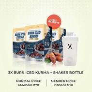 AVENYS Burn Iced Kurma &amp; Shaker Bottle Combo (BIK)