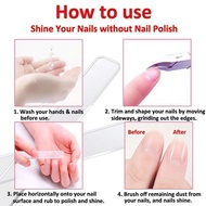 Glass Nail Buffer - Shiner Nano File - Glass Nail File