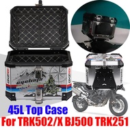 For Benelli TRK502 TRK502X TRK251 TRK 502 X 502X TRK 251 BJ500GS-A Accessories Rear Luggage Box Top Case Tail Storage To