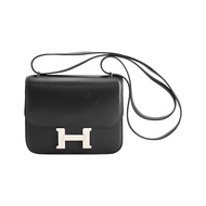 【二手】愛馬仕 HERMES 肩背包 Mini Constance 3 18/Monsieur 黑色