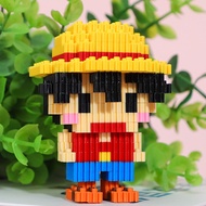 Building Block Toys Naruto Building Blocks Miniature Particle Assembly Toys Cartoon Anime Material T