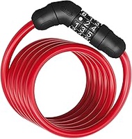 ABUS Star 4508C/150 Spiral Cable Lock - Combination Lock Made of 8 mm Thick Coiled Cable - ABUS Secu