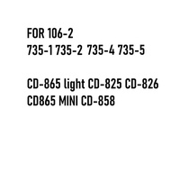 [United Little Bear] FOR 106-2 CD-865 light CD-825 CD-826 CD865 MINI CD-858
