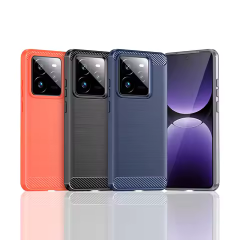 For Cover Realme GT 7 Pro Case Realme GT7 Pro Anti-knock Soft Silicone Carbon Fiber Back Case For Re