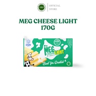 Meg Cheddar Cheese Light 170gm / Cheese parut / Pizza Cheese / ready stock