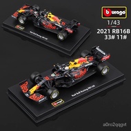 Bburago 1:43 Red Bull RB16B 2023 F1 Driver Champion Dt Cover Version Alloy Car Diecast Model Vehicle Toy Foula 1 Racing