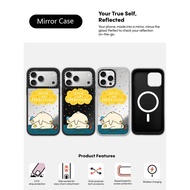 CASECASE X SICK OF EVERYTHING Case Black&Sliver Mirror Magnetic Suction IPhone Case For IPhone 17 Ai