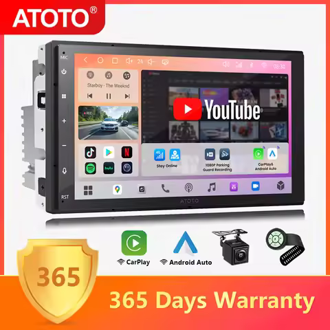 ATOTO 7 inch Android 13 Car Radio 2din Multimedia Player Head Unit 2 Din Car Stereo Bluetooth 4G Car