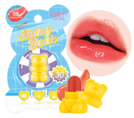 泰國Cathy Doll x Shiny Bear 熊仔潤唇膏 1.1g 08 SUNKISS SALMON 平行進口 有色潤唇膏 小熊唇膏 熊仔唇膏