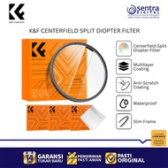 K&F Centerfield Split Diopter Filter Lens Diopter Split Filter Cinematic Bokeh Effect Camera Lens X0