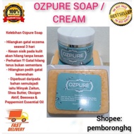 OZPURE ECZEMA CREAM ORIGINAL HQ [LULUS KKM] / SABUN OZPURE Sabun Eczema Soap 50g / KRIM GATAL KULIT 