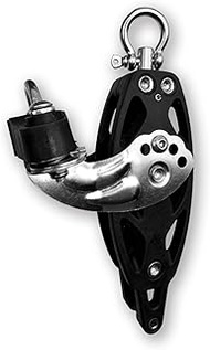 57 mm Sailing Blocks, High Load Capacity Boat Blocks, Swivel Becket, 3100 lbs Breaking Load, 10 mm L